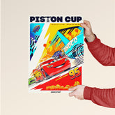 Piston Cup Racing Series Lightning McQueen Poster